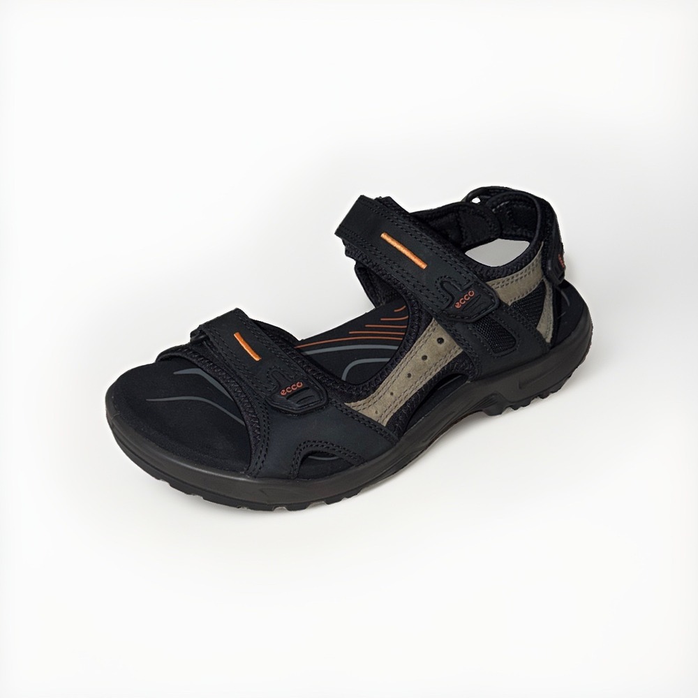 Ecco Yucatan Offroad Leather Hiking Sandal Men's Size 8-8.5 / 42 Sport Walking